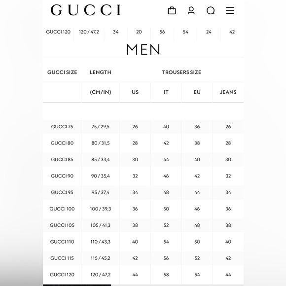 Men’s Gucci Belt
